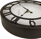Presentime & Co 10" Farmhouse Series Wall Clock, Vintage Style, Retro Clock - Image 4