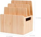 MobileVision Bamboo Charging Station & Compatible Apple Watch Adapter Combo - Image 5