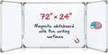 72" x 24" Foldable Whiteboard Dry Erase Board Large Tri Folding Whiteboard by Unknown