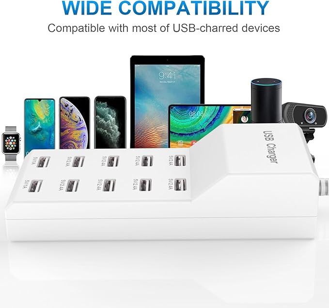 QIONMAR USB Wall Charger USB Charging Station - Image 4