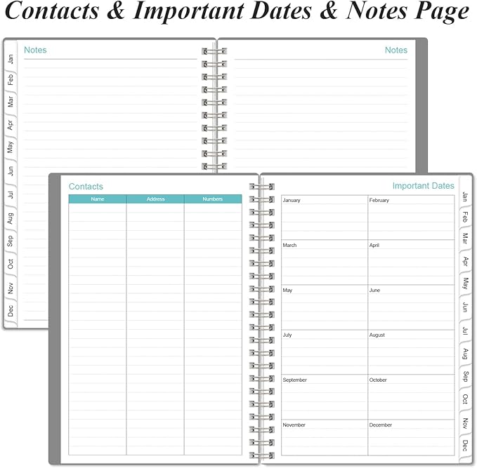 2026 Planner - Planner 2026 from January 2026 - December 2026, Weekly & Monthly - Image 6