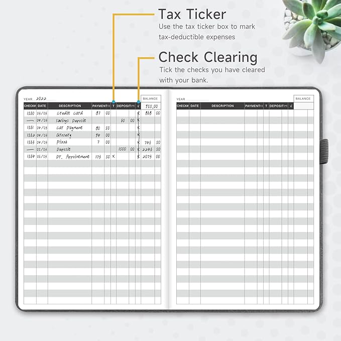 KUMEER Check Register – Elegant Check Registers - Image 3