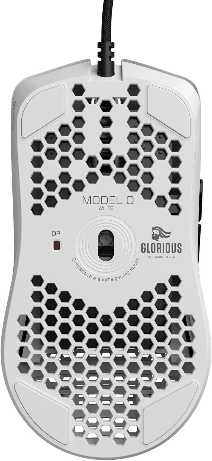 Glorious Model O Wired Gaming Mouse 67g Superlight Honeycomb Design, RGB, Pix...