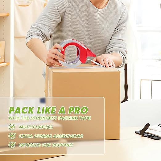 KAMOTA Packing Tape, 36 Rolls Heavy Duty Clear Packaging Tape - Image 5