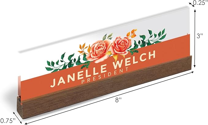 Artblox Office Personalized Name Plate - Image 3