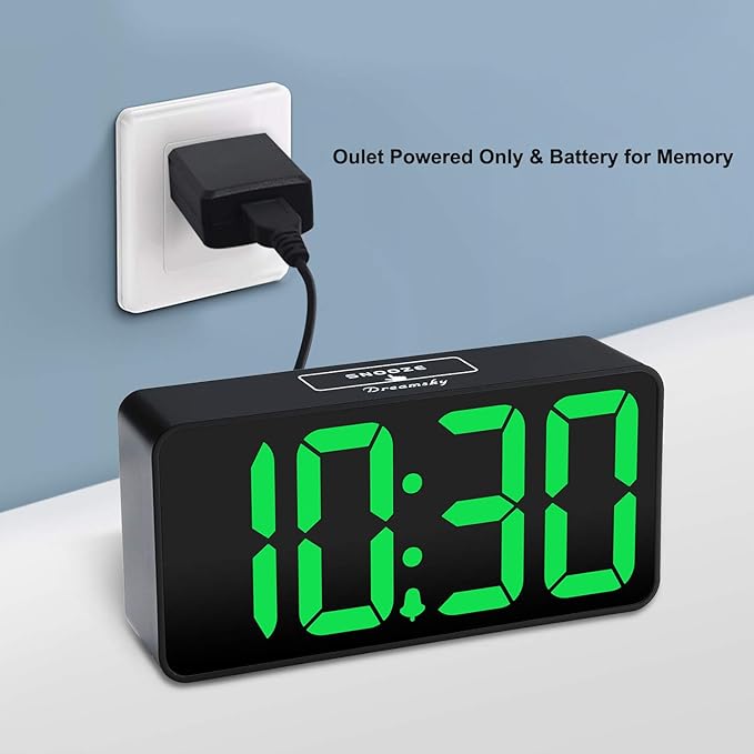 DreamSky Small Digital Alarm Clock - Image 2