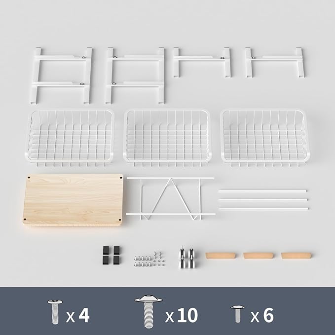 NiuYichee 4-Layer Fruit Basket Kitchen Food Storage Organizer and Storage Rack - Image 5