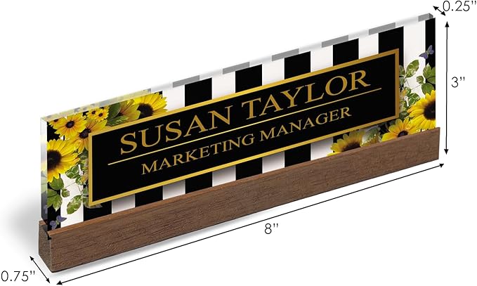 Artblox Office Personalized Name Plate - Image 3