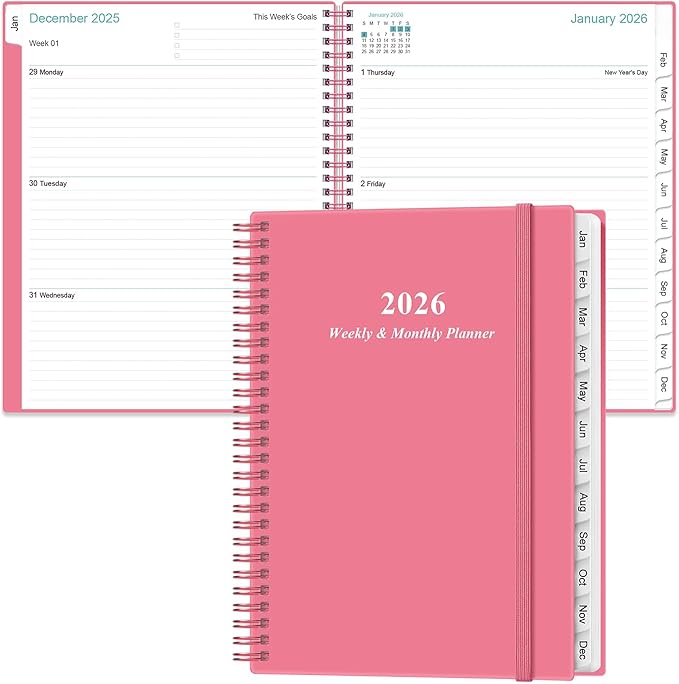 2026 Planner - Planner 2026 from January 2026 to December 2026 by Heveboik