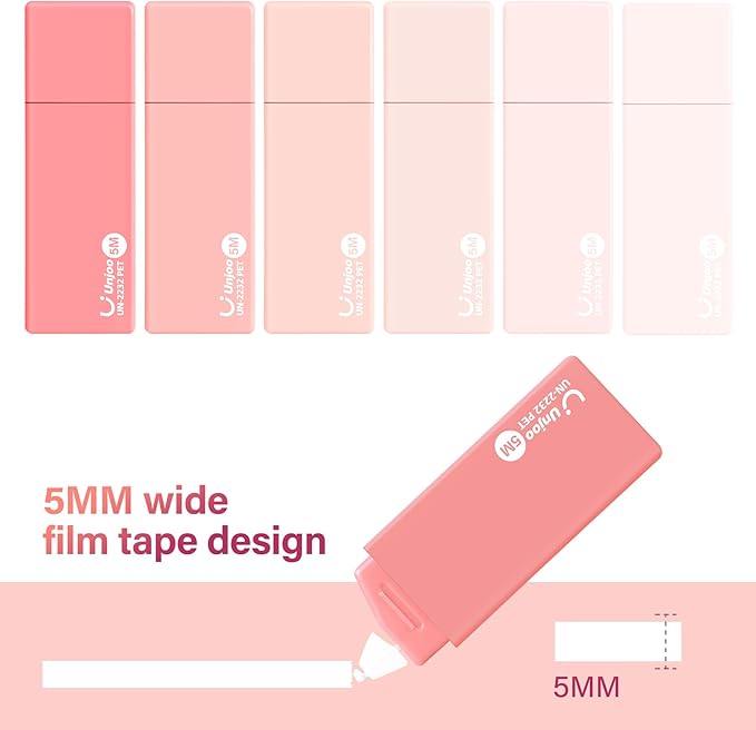 Unjoo White Correction Tape, For school, Office Workers - Image 6