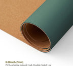 Cork Desk Mat - Small Dual-Sided Desk Pad - Image 3