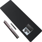 CENNBIE Leather Desk Mat Protector, XXL 74.8" x 23.6" Extra Large Leather by CENNBIE