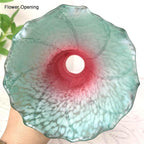 Bieye LS70 Lily Flower Blown Glass Lampshade - Image 4