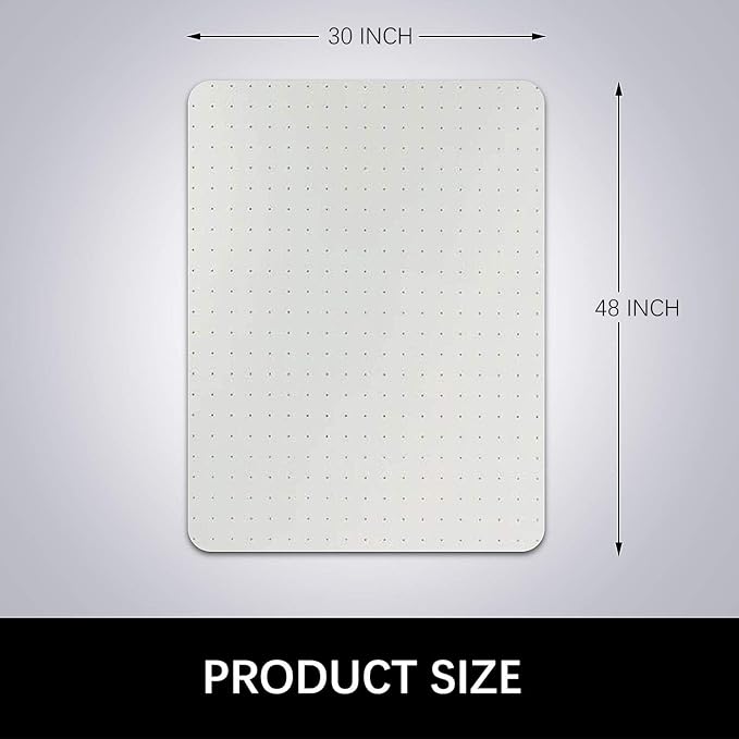 Kuyal Desk Chair Mat for Carpet, Office and Home, Easy Glide, Protects Floors - Image 7
