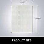 Kuyal Desk Chair Mat for Carpet, Office and Home, Easy Glide, Protects Floors - Image 7