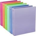 CIXILDTS 1-Inch Round Ring Binders, Standard 3 Ring Binder Fit Letter Size Paper by CIXILDTSOffice