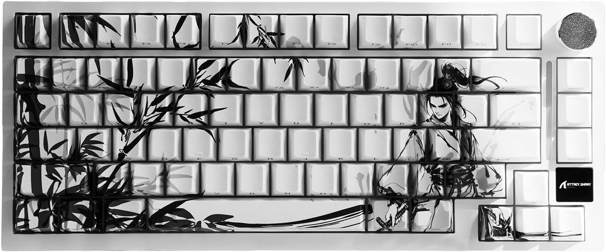 ATTACK SHARK X820ULTRA Wireless Gaming Mechanical Keyboard with TFT Smart Dis...