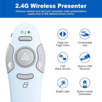 QUI Presentation Clicker Wireless Presenter Remote Clicker - Image 2