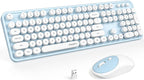 MOFII Wireless Keyboard and Mouse Combo, Computer Full Size 2.4G Plug and Play