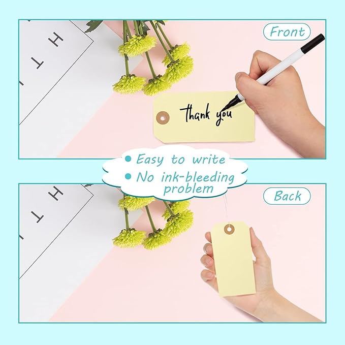 SallyFashion 120 PCS Manila Tags - Image 5