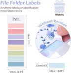 SKYDUE Expanding File Folder with 5 Pockets, Floral Accordion File Organizer for Important Document, Portable Receipt Paper Organizer, School Office Supplies,Blue