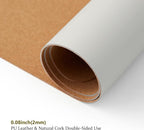 Cork Desk Mat - Dual-Sided Desk Pad - Image 3