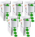 ChromaLabel 1/2 Inch Circle Sticker Labels, Removable Sticky Dots by ChromaLabel