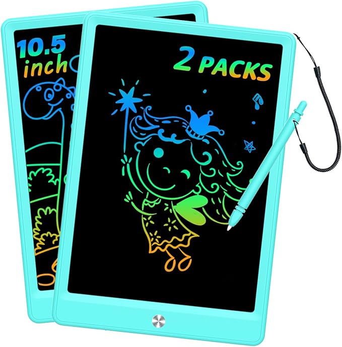 BUKEBU LCD Writing Tablet Doodle Board, Colorful Drawing Pad, Electronic by BUKEBU