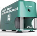 AFMAT Electric Pencil Sharpener, Cordless & Rechargeable, Heavy Duty Classroom by AFMAT