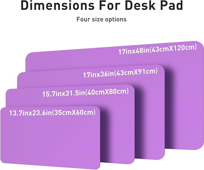 Aothia Leather Desk Pad Protector, Office Desk Mat, Large Mouse Pad, Non-Slip - Image 6