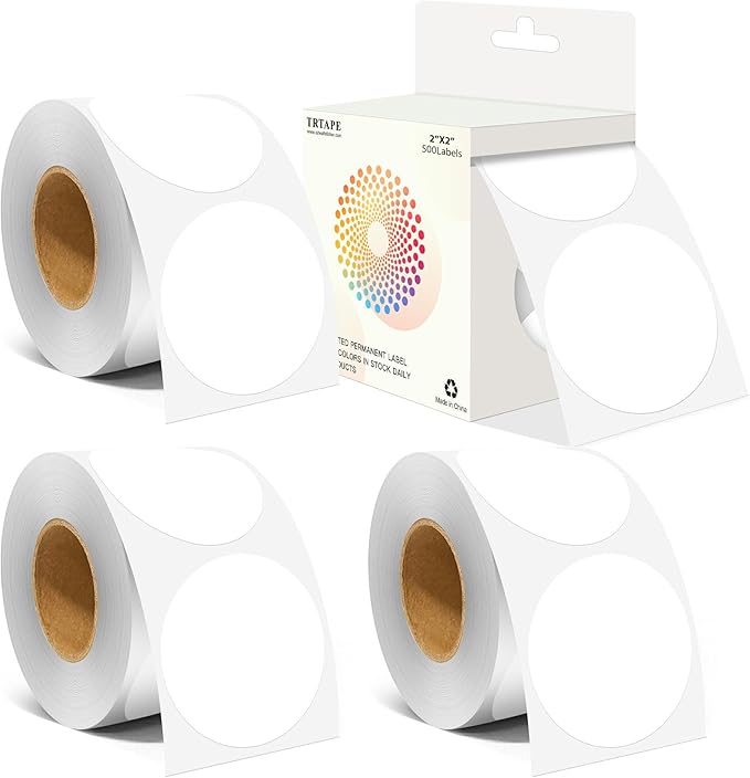 2 Inch Color Coding Round Labels by Unknown