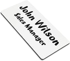 Custom Engraved Name Tag Badges by Unknown