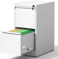 Yukimo 2 Drawer File Cabinet for Home Office, Vertical File Cabinet by YUKIMO
