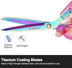 SCAIKTIG Acrylic Scissors Set, Office Scissors - Image 3