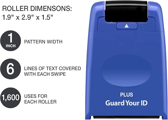 Guard Your ID Identity Protection Stamp Roller - Image 3