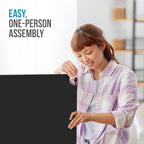 Steel-AID 50-inch Rolling Privacy Room Divider - Image 5
