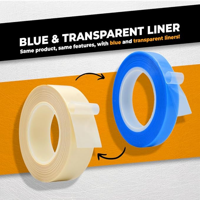 WOD SPT7A UHMW Polyethylene Transparent Film Slick Tape, 4 inch x 36 yd. - Image 5
