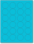 NextDayLabels - 8-1/2 x 11 Neon Color High Light Fluorescent Labels by NextDayLabels