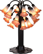 Bieye LS01S Lily Flower Blown Glass Lampshade - Image 6
