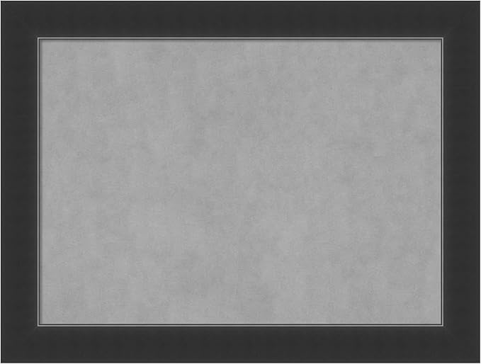 Amanti Art Black Framed Magnetic Board 25x33 Medium Vision Board by AmantiArt