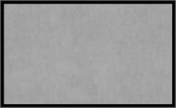 Amanti Art Black Framed Magnetic Board 25x41 Large Vision Board by AmantiArt