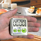 Elegant Digital Kitchen Timer Stainless Steel - Image 5