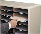 Scranton & Co 72 Compartments Commercial Grade Steel Shell Flat Files Organizer - Image 2