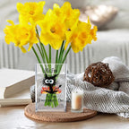 Vgrti It's Fine I'm Fine Acrylic Cosmetic Pencil Pen Holder Cup, Funny Black - Image 5