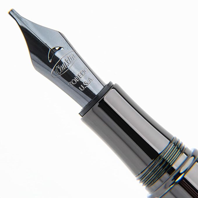 Conklin Endura Deco Crest Fountain Pen in Orange - Image 8