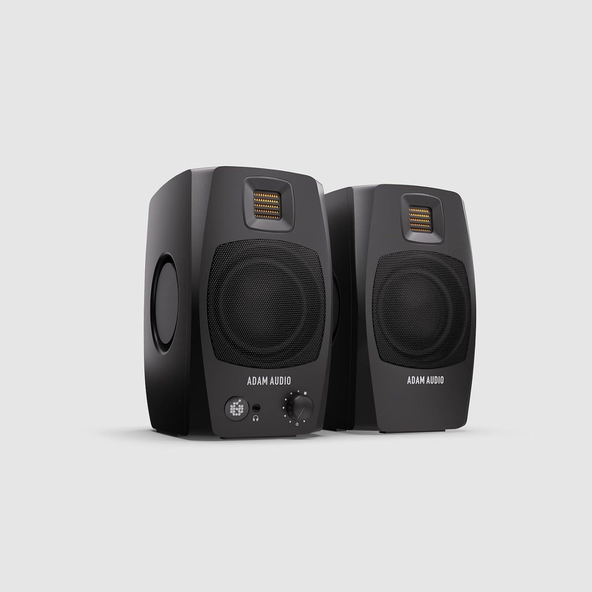 ADAM Audio D3V Active Desktop Studio Monitor Speakers - Black