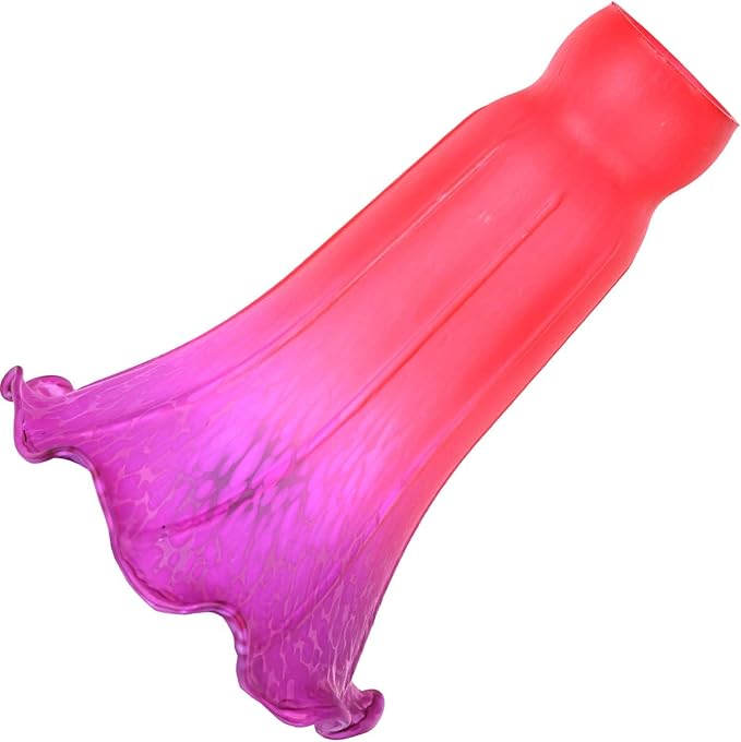 Bieye LS66 Lily Flower Blown Glass Lampshade by Bieye