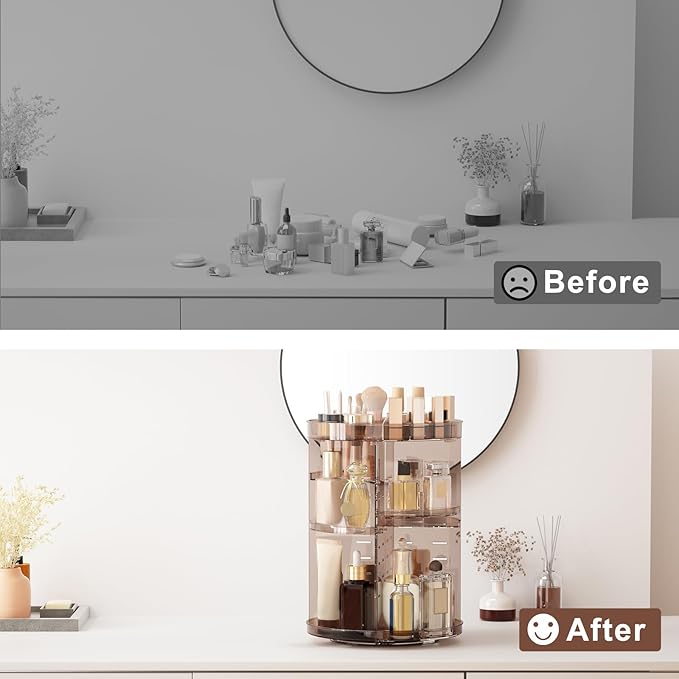 360 Rotating Makeup Organizer - Image 6