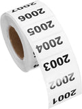 PATIKIL 0.8 x 1.6 Inch Inventory Number Sticker, 1 Roll 2001 to 3000 by PATIKIL