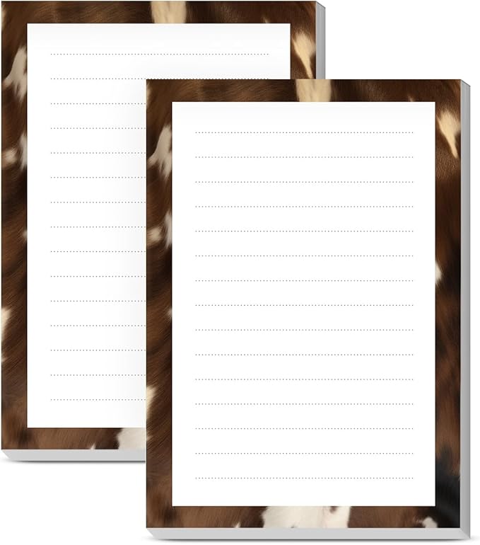 SXboxing Sticky Notes 4X6 Inches, 2 Pack Large Cute Self-Stick Pads, Bright by SXboxing